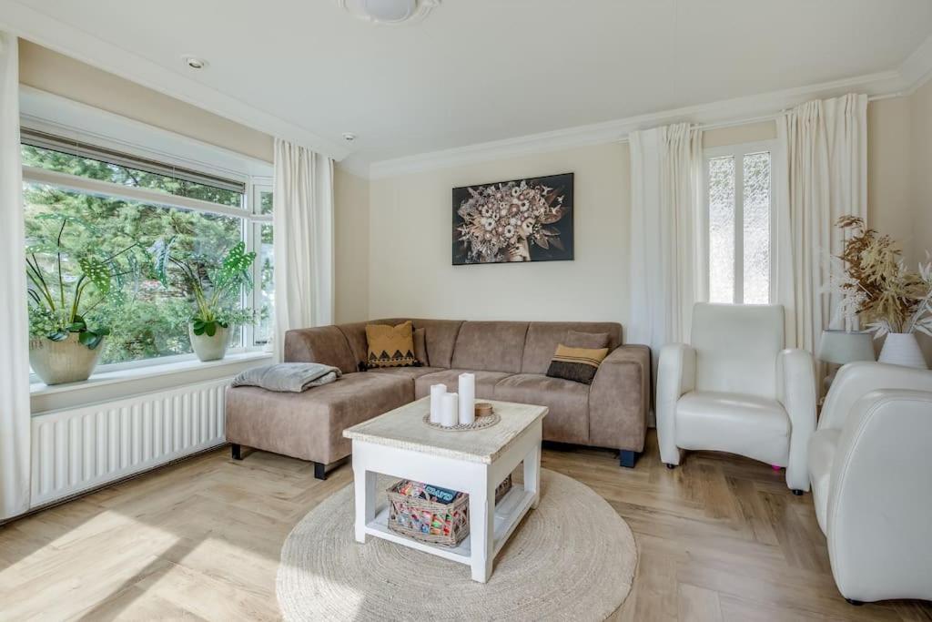 Chalet De Grutto 5Pers Veluwe 푸텐 외부 사진